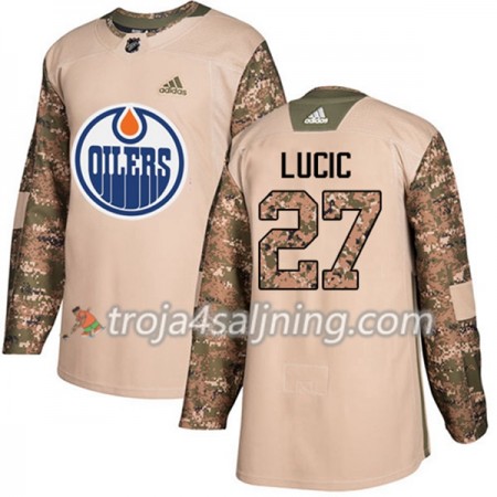 Edmonton Oilers tröja Milan Lucic 27 Adidas 2017-2018 Camo Veterans Day Practice Authentic - NHL Tröjor Herr Edmonton Oilers tröja Milan Lucic 27 Adidas 2017-2018 Camo Veterans Day Practice Authentic - NHL Tröjor Herr